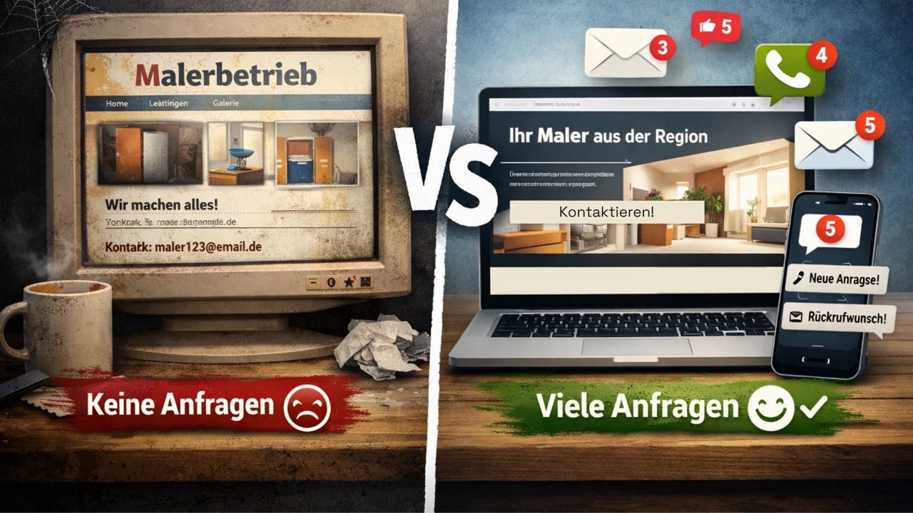 Webdesign Maler Lackierer