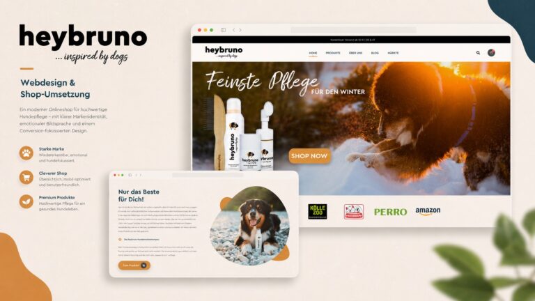 Webdesign Referenz heybruno von Eberle Consulting