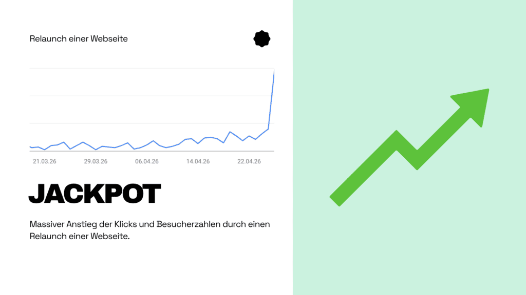 Website Relaunch Jackpot Erfolg Optimierung