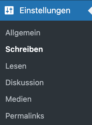 Wordpress Kategorie für Beiträge ändern