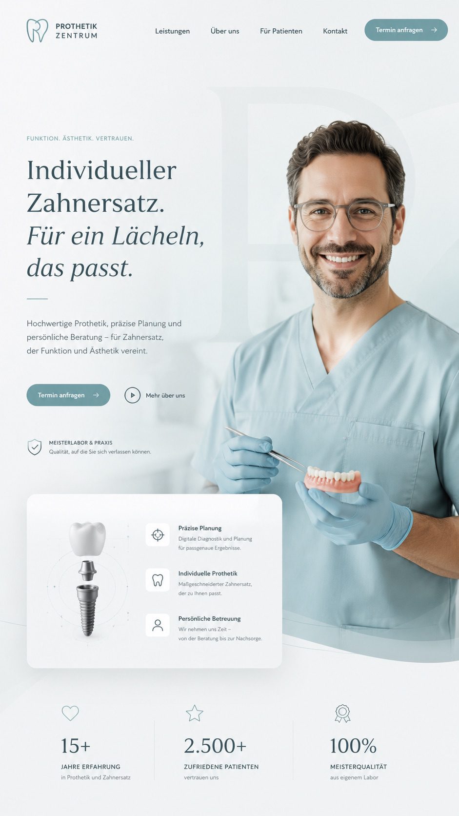 Design für Prothetiker